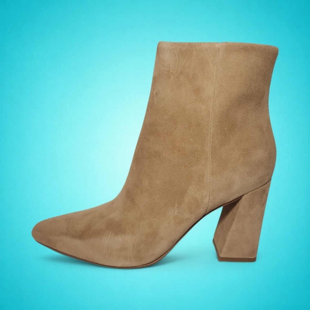 Marc Fisher Women's Yanara Ankle Boots, Medium Natural, Size 10 M. Retails $179.